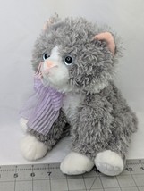 Ty Classic Gray Cat Asher Kitten Plush 2007 9 Inch Stuffed Animal Toy - $69.95