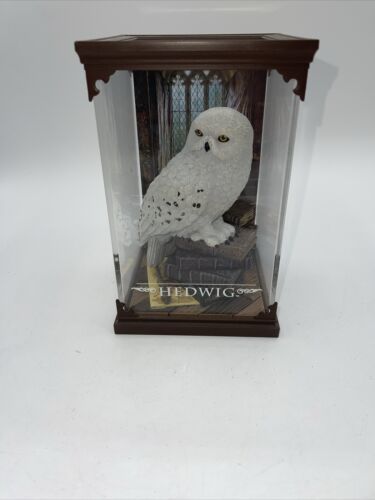 Harry Potter Magical Creatures #1 Hedwig The Owl Figure Noble Collection - £14.24 GBP