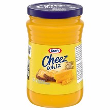 2 Jars of Kraft CHEEZ WHIZ Original Spread 450g / 15.8 oz Each - Free Sh... - $26.13
