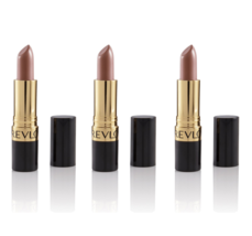 Revlon Super Lustrous Lipstick, Caramel Glace [103] 0.15 oz (Pack of 3) - $22.94