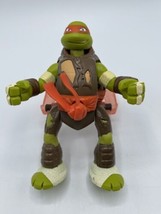 2013 Viacom TMNT Teenage Mutant Ninja Turtles Michaelangelo Battle N Throw - $10.00