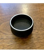 1970s Magnavox Console Stereo Knob for Station Tuner Control Black w Sil... - £9.34 GBP