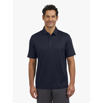 Chaps Men&#39;s Performance Golf Polo 3XL Navy Super Soft Dri Wear Stretch New - $18.99