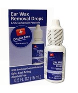 Doctor Easy Wax-Rx Ear Wax Removal Drops .5 Ounce, White/Blue - $14.40