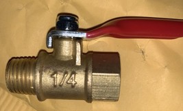 Full Port Ball Valve1/4 in. - $10.77