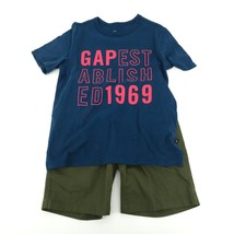 GAP Boy&#39;s 2-Piece Short Sleeve T-Shirt &amp; Shorts Outfit Set Size 8 NWT $3... - £10.07 GBP