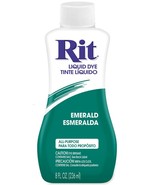 EMERALD RIT All Purpose Fabric Liquid DYE 8 ounce BOTTLE green 88310 - $406.88 MXN