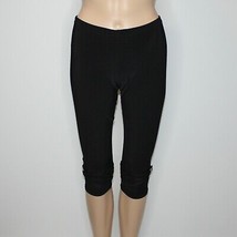 Unbranded Women&#39;s Capri Black Leggings size 2 - £4.73 GBP