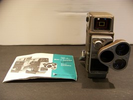 Bell &amp; Howell Electric Eye 8mm Camera &amp; Manual - £50.40 GBP