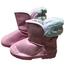 BEBE Girls Size 3 NWT Pink Lined Boots - £13.81 GBP