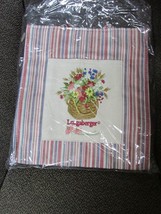 &quot;&quot;Longaberger - Flower Basket - Tote Bag&quot;&quot; - New - £7.02 GBP