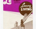 Em Le Motel Brochure Las Vegas Blvd South Las Vegas Nevada 1950&#39;s Luxury... - $196.02