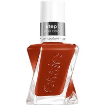 essie Gel Couture Long-Lasting Nail Polish 8-Free Vegan, Amber Brown Fab Florals - £10.27 GBP