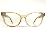 Success Eyeglasses Frames SS-126 SAND Clear Gold Round Cat Eye 52-17-140 - $46.59