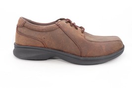 Abeo Smart 3940  Oxfords Lace Up Shoes Non Slip Workwear  Brown  Size 11... - $89.10