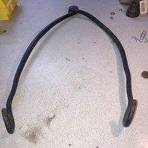 Antique iron Hook, Blacksmith primitive double hook - £66.62 GBP