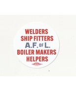 Retro 50s BM BOILMAKERS BOILER MAKERS SHIP FITTERS WELDERS UNION Lodge S... - €4,32 EUR