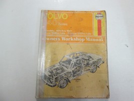 1974 75 76 1977 Haynes Volvo 240 Serie Proprietari Officina Manuale Worn Vetrata - £9.31 GBP
