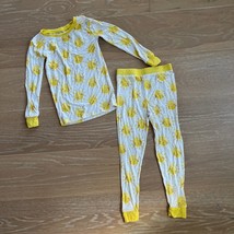 Little Sleepies Sunshine 2 pc Long Sleeve Pants Pajamas Set 4T - $24.99