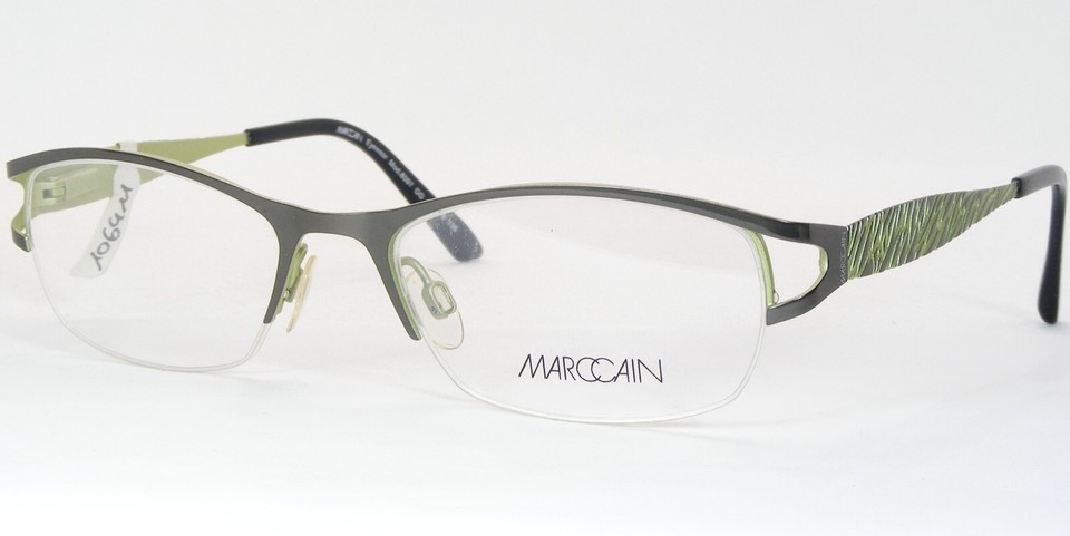 Marc Cain TRENDS &amp; MORE 8097 GG Light Sage Green UNIQUE EYEGLASSES 52-18... - $94.11