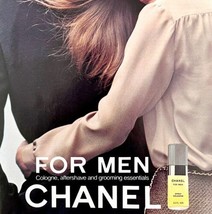 Chanel For Men Spray Cologne 1979 Advertisement Vintage Beauty Products ... - $24.99