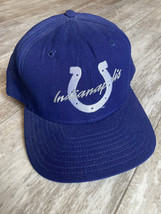 Vintage 90s Indianapolis Colts New Era Pro Model Snapback Hat Made in USA - £22.42 GBP