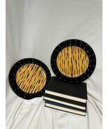 Certified International by Raymond Waites GLOBAL Pattern Dinner Plates S... - €31,67 EUR