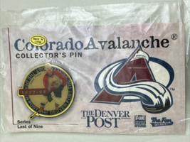 Adam Foote 1997-98 Colorado Avalanche NHL Hockey Lapel Hat Pin Sports Pinback - £4.79 GBP