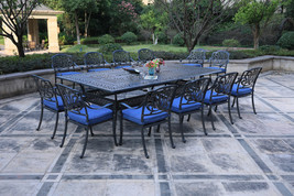 12-Person Rectangular Dining Set w/ Cushions (108&quot;) - $5,519.99