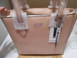 BRAND NEW large Nine West Barely Nude Maysenn Tote Women&#39;s Totes Bag Purse  - £46.71 GBP