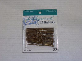 Hollywood Hair Pin Gold 32+32=64ct Everyday Casual Office-Appropriate PonyTail - £4.65 GBP