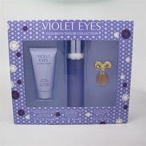 VIOLET EYES by Elizabeth Taylor 3 Pc Set: 1.7 oz EDT Spray, 1.7 oz Lotion &amp; Mini - £44.25 GBP