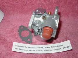 Service Carburetor for Tecumseh Engine OHH55, OHH60, OHH65 For 640014 64... - $14.23