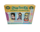 VINTAGE 1984 CABBAGE PATCH KIDS 3 PC FIGURINE STAMPER SET STAMP NEW IN B... - $65.55