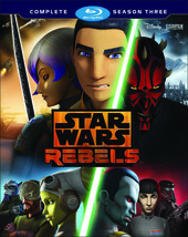 Star Wars Rebels: Complete Season Three [New Blu-ray] 3 Pack - £31.05 GBP