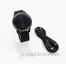 Garmin Venu Amoled GPS Smartwatch - Black with Slate Hardware ISSUE - $22.99