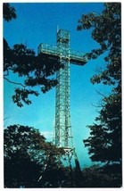 Montreal Quebec Postcard The Cross on Mount Royal - $2.96