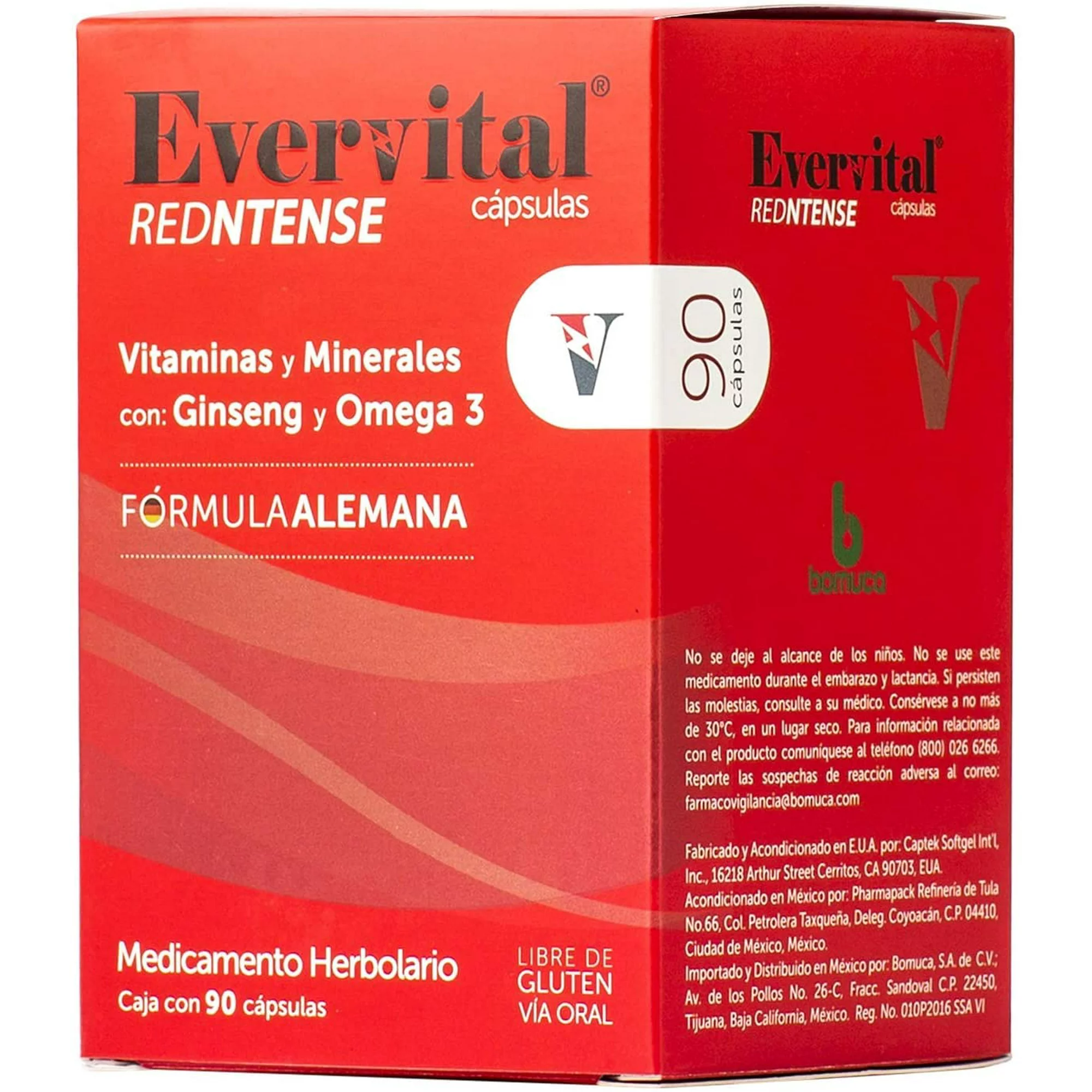 Evervital~Redntense~90 Capsules~Great Quality Vitamins &amp; Minerals - £36.83 GBP