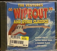 The Ventures Wipeout And Other Classics CD Sterling EMI 1998 New And Sealed - £4.54 GBP