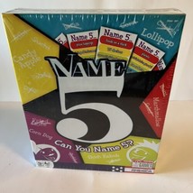 Name 5 Can You Name 5? Board Game Endless Games Family Trivia Sealed - £16.09 GBP