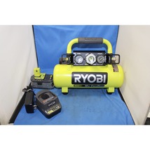 Ryobi P739 18v One+ Cordless 1 Gallon Portable Air Compressor with 4ah Battery/C - £148.67 GBP