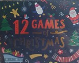 12 Games of Christmas - 12 Hilarious Holiday Games - Family Party Pack - £29.29 GBP