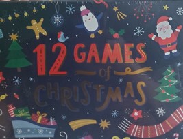 12 Games of Christmas - 12 Hilarious Holiday Games - Family Party Pack - £29.13 GBP