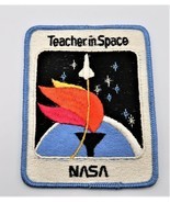 New NASA Space Shuttle Teacher In Space Program Embroidered Patch Torch W/ Flame - £10.38 GBP