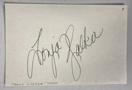 Tonja Walker Signed Autographed 4x6 Index Card - $15.00