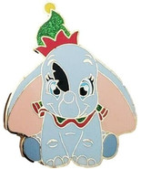 Disney Chrstmas Dumbo Flying the Elephant Wearing a Santa Hat pin - $19.80