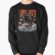  The Black Sushi Dragon Black Men Pullover Sweatshirt - £26.29 GBP