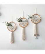 Macrame Wall Hanging Nordic Ins Door Wall Decoration Home Background Rou... - $26.83 CAD+