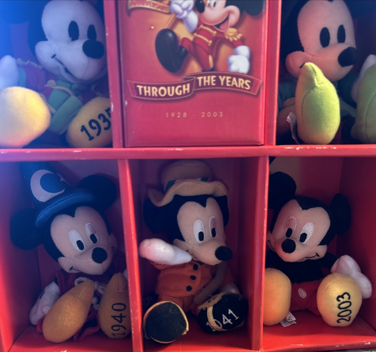VINTAGE Mickey and Minnie Mouse 75th Anniversary Through the Years Item image 2