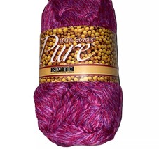 South West Trading Company PURE Soy Silk Worsted Yarn SWTC #22 Pink Soysilk - $5.99